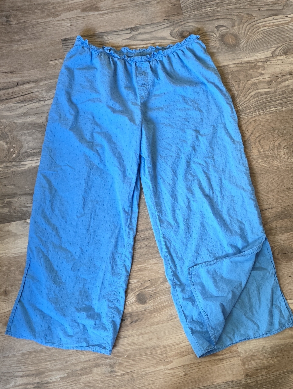Colsie Light Blue Wide-Leg Pants